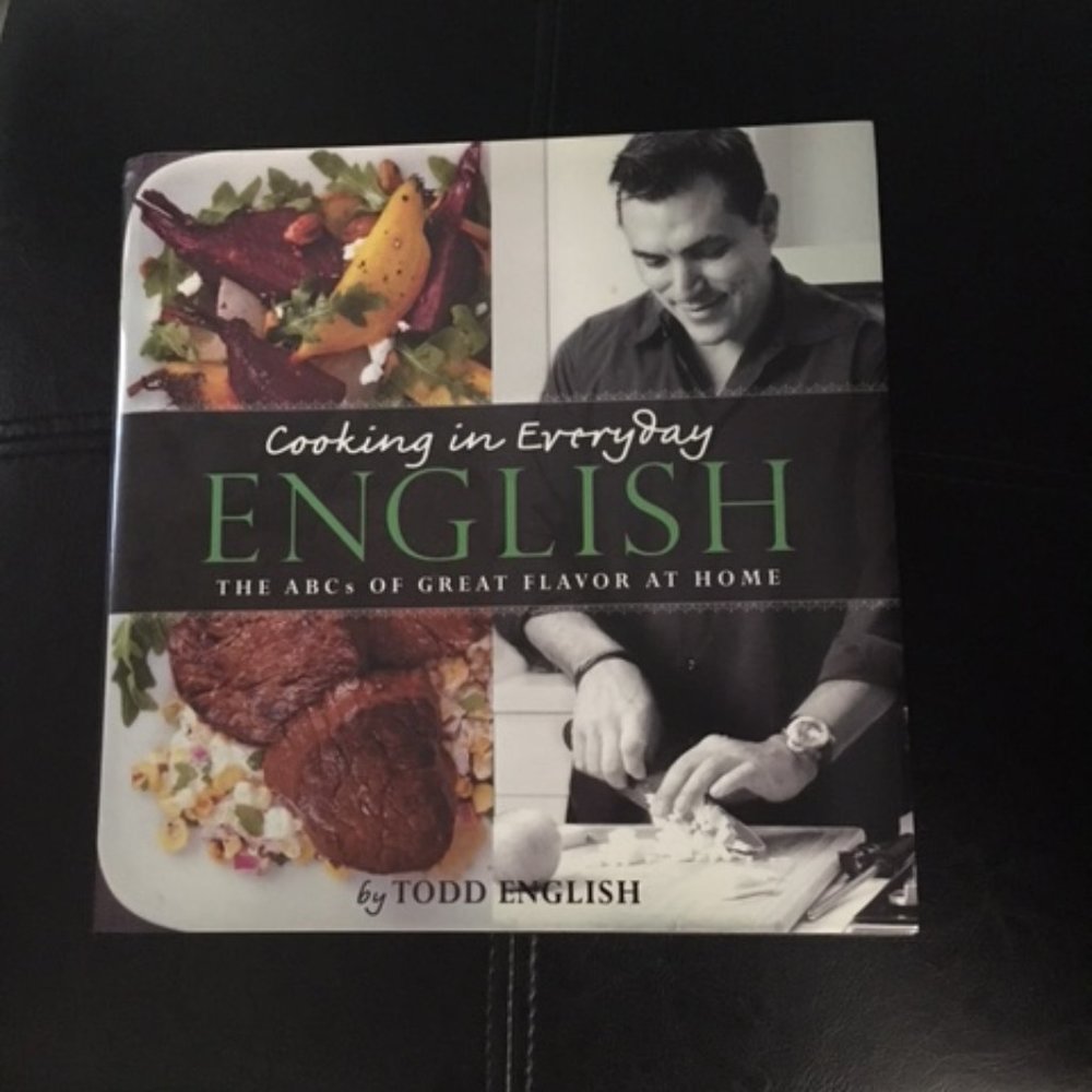 Todd English Cookbook - NEW